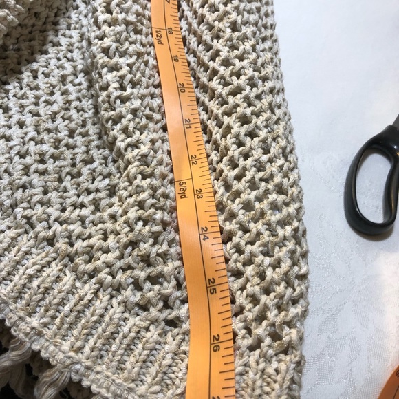 J. Jill open knit hooded sweater size Medium - Picture 2 of 11